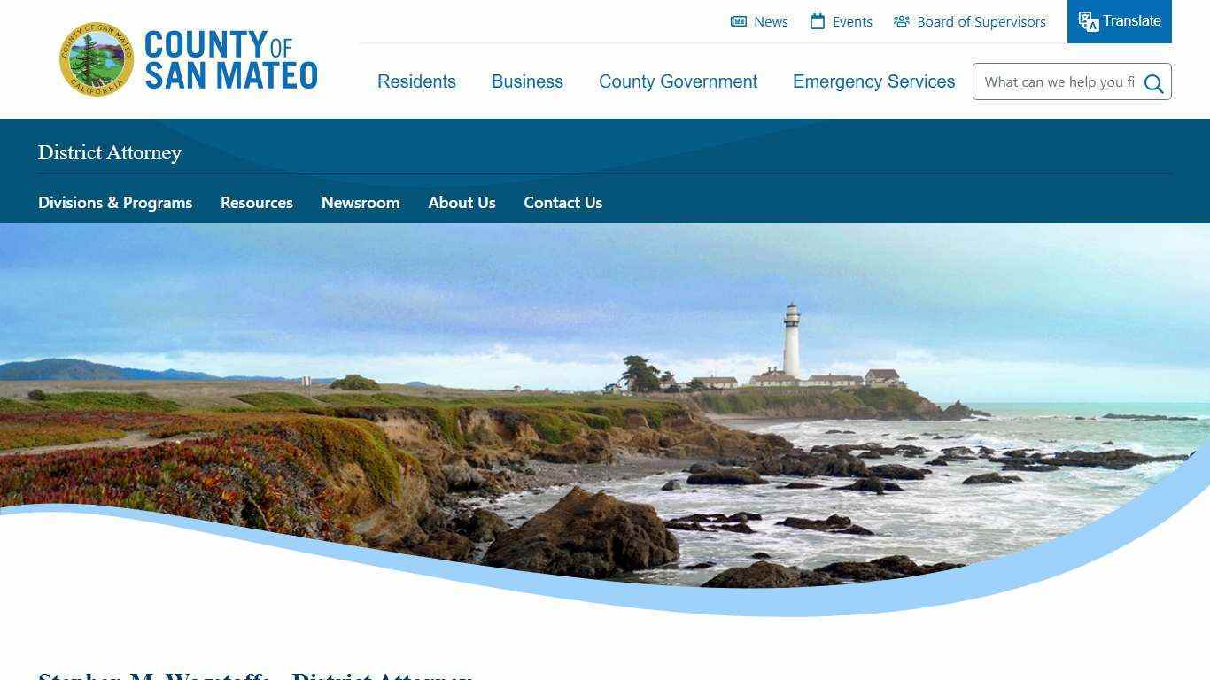 District Attorney | County of San Mateo, CA